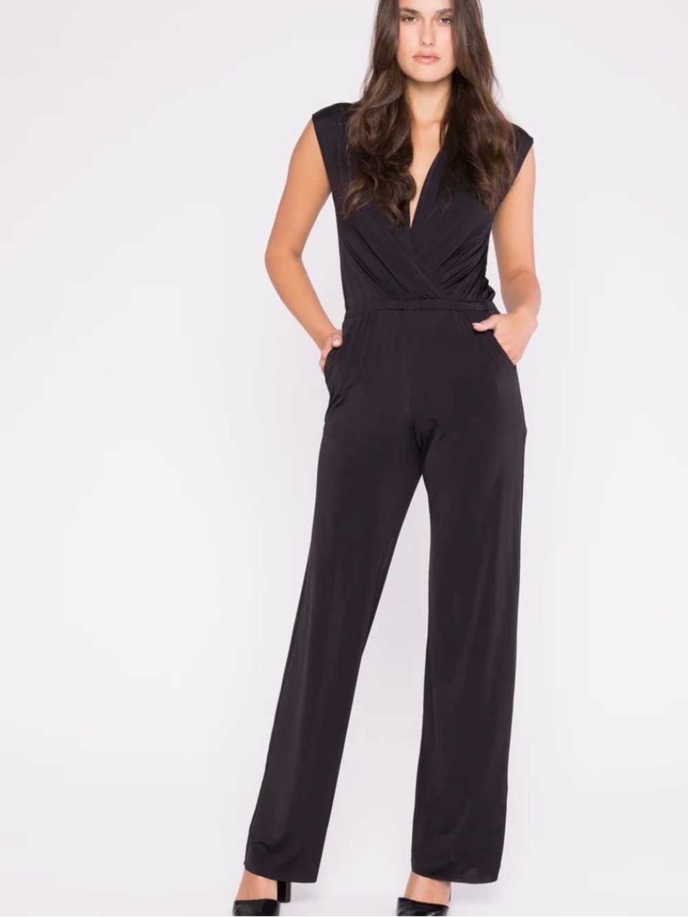 NWT Ripley Rader Classic Black Jumpsuit 2+